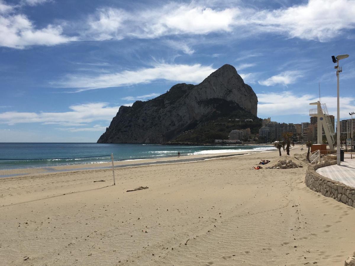 Apartamento En Calpe, Playa De La Fossa, Primera Linea, Aa Exterior photo