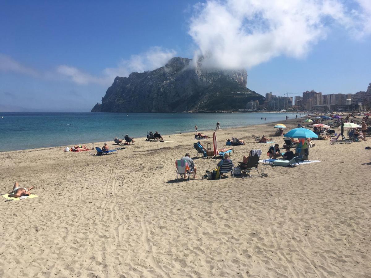 Apartamento En Calpe, Playa De La Fossa, Primera Linea, Aa Exterior photo